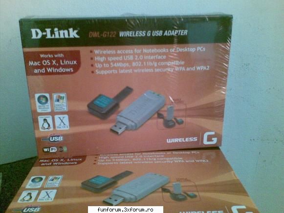 Vand Nokia 6680 - Vand 2 adaptoare wireless DLINK G122 noi la - Anunturi on-line